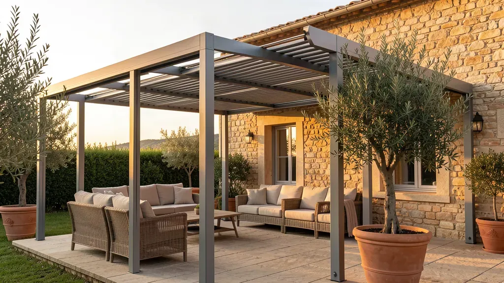Vérandas & pergolas - chantier Profil dans le Vaucluse