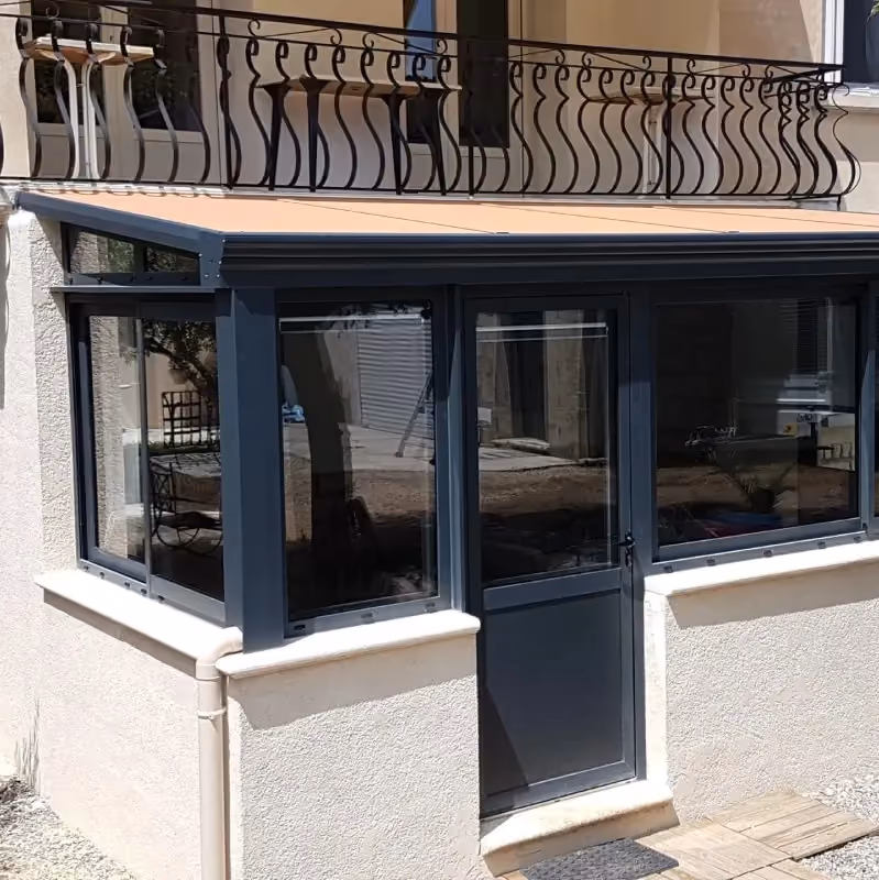 Vérandas & pergolas - chantier Profil dans le Vaucluse